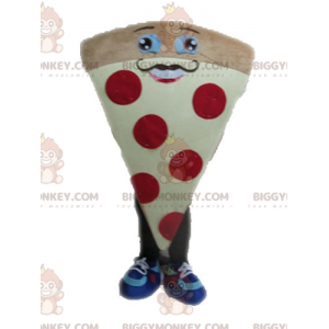 Reuze Pizza BIGGYMONKEY™ Mascottekostuum. Pizza Slice