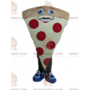 Costume de mascotte BIGGYMONKEY™ de pizza géante. Costume de