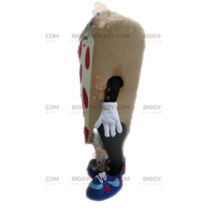 Costume de mascotte BIGGYMONKEY™ de pizza géante. Costume de