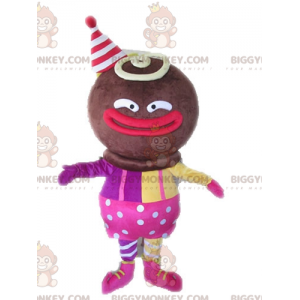 BIGGYMONKEY™ Costume da mascotte Personaggio africano vestito