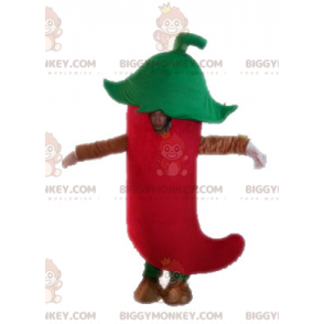 Στολή μασκότ BIGGYMONKEY™ Giant Chili Pepper. Στολή μασκότ