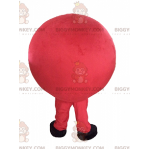 Very Smiling Red M&M's BIGGYMONKEY™ Mascot Sizes L (175-180CM)