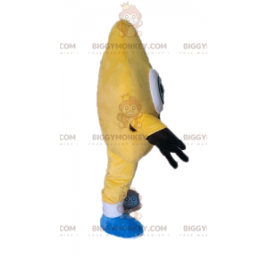 Costume de mascotte BIGGYMONKEY™ d'étoile jaune géante avec des