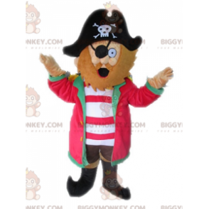 Kostium maskotki pirata BIGGYMONKEY™ z kapeluszem. Kostium