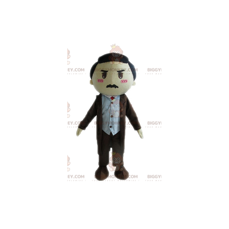 BIGGYMONKEY™ Maskottchenkostüm eines Mannes im Kostüm.
