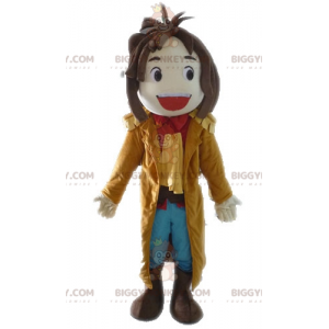 Costume da mascotte BIGGYMONKEY™ da ragazzo sorridente con