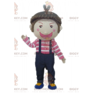 BIGGYMONKEY™ Traje de mascota de niño con overol. Disfraz de