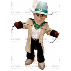 Costume de mascotte BIGGYMONKEY™ de cow-boy du Far West -