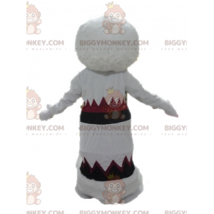BIGGYMONKEY™ Eskimo Mascot Costume in Robe. Indian BIGGYMONKEY™