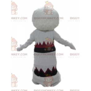 BIGGYMONKEY™ Eskimo Mascot Costume in Robe. Indian BIGGYMONKEY™