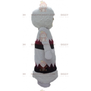 BIGGYMONKEY™ Eskimo Mascot Costume in Robe. Indian BIGGYMONKEY™