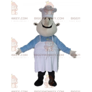 Costume de mascotte BIGGYMONKEY™ de chef cuisinier. Costume de