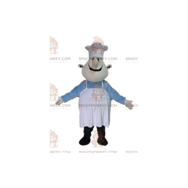 Costume de mascotte BIGGYMONKEY™ de chef cuisinier. Costume de