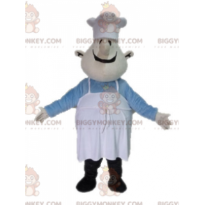 Costume de mascotte BIGGYMONKEY™ de chef cuisinier. Costume de