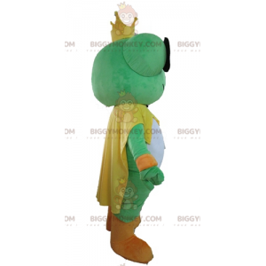 Kostým maskota obří žáby BIGGYMONKEY™. Kostým maskota krále