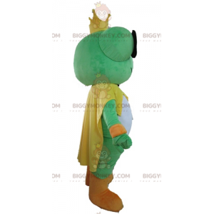 Kæmpe frø BIGGYMONKEY™ maskotkostume. Konge BIGGYMONKEY™ maskot