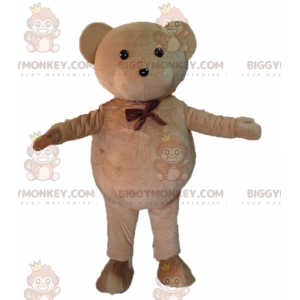 Costume de mascotte BIGGYMONKEY™ de nounours marron. Costume de