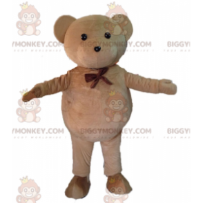Braunes Teddy BIGGYMONKEY™ Maskottchen Kostüm. Teddybär