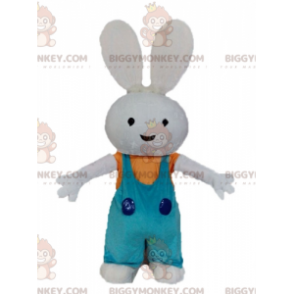 Pehmo Bunny BIGGYMONKEY™ maskottiasu haalareilla -