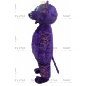 Στολή μασκότ Purple Panther Tiger BIGGYMONKEY™ - Biggymonkey.com