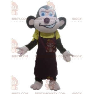 Costume de mascotte BIGGYMONKEY™ de singe marron à l'air