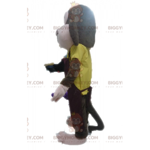 Fierce Looking Brown Monkey BIGGYMONKEY™ Mascot Costume -