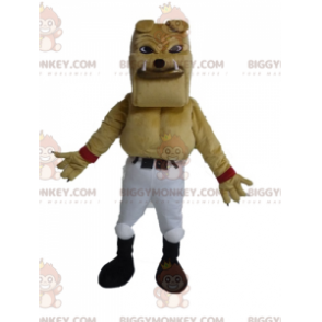 Costume da mascotte bulldog marrone chiaro gigante BIGGYMONKEY™