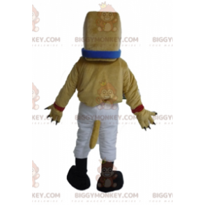 Giant Muscular Tan Bulldog Mascot Costume BIGGYMONKEY™ –