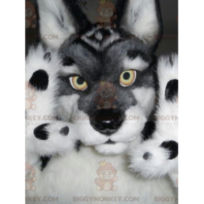 All Furry Wolf Dog BIGGYMONKEY™ Mascot Costume - Biggymonkey.com