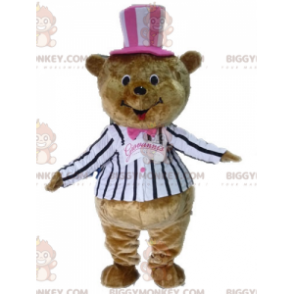 Costume da mascotte marrone Teddy Bear BIGGYMONKEY™ -