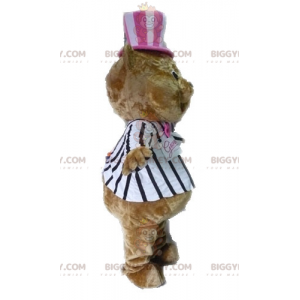 Costume da mascotte marrone Teddy Bear BIGGYMONKEY™ -