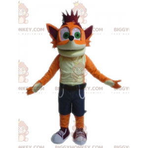 Famoso costume della mascotte della volpe di Crash Bandicoot