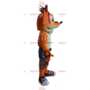 Traje de mascote do famoso Crash Bandicoot Fox BIGGYMONKEY™