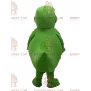Fantastico costume della mascotte del dinosauro verde gigante