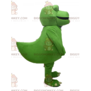 Fantastisk jättegrön dinosaurie BIGGYMONKEY™ maskotdräkt -