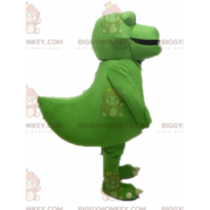 Costume de mascotte BIGGYMONKEY™ de dinosaure vert géant et