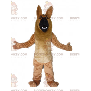 Costume de mascotte BIGGYMONKEY™ de chie de berger allemand