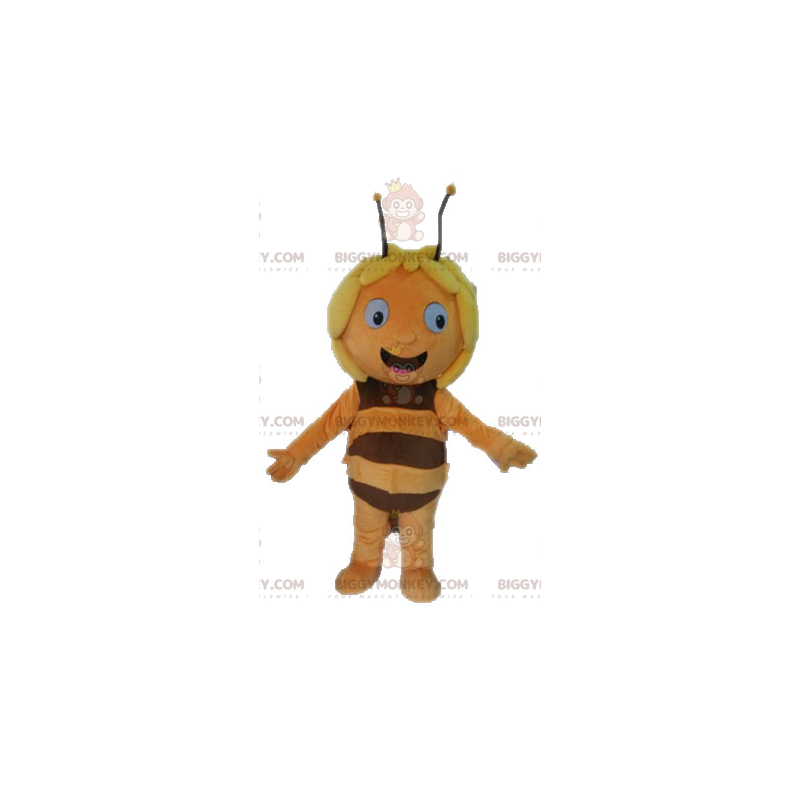 Maya the Bee tegneseriefigur BIGGYMONKEY™ maskotkostume -