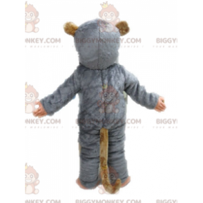 Disfraz de mascota de rata gigante gris y marrón BIGGYMONKEY™.