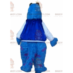 Costume da mascotte di Monsters Inc. Alien Sully BIGGYMONKEY™ -