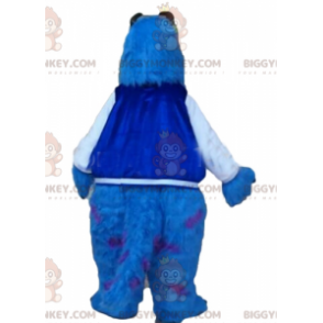 Fantasia de mascote do Alien Sully BIGGYMONKEY™ da Monsters