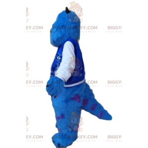 Costume da mascotte di Monsters Inc. Alien Sully BIGGYMONKEY™ -