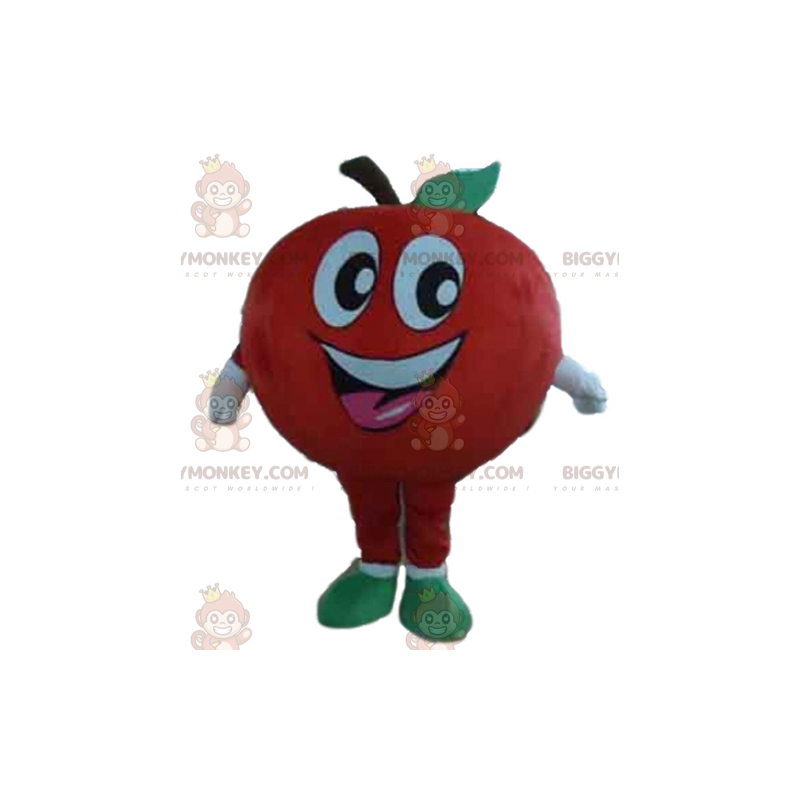 Costume de mascotte BIGGYMONKEY™ de pomme rouge géante et