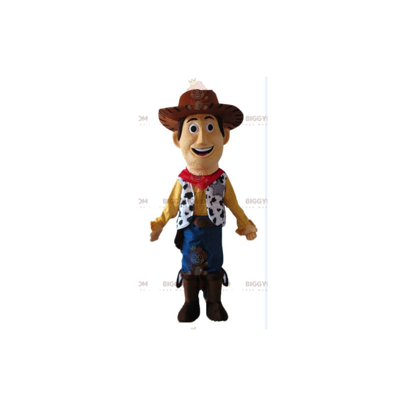 Fantasia de mascote do famoso cowboy Woody BIGGYMONKEY™ de Toy