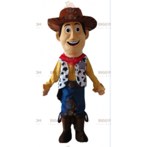 Toy Story beroemde cowboy Woody BIGGYMONKEY™ mascottekostuum -