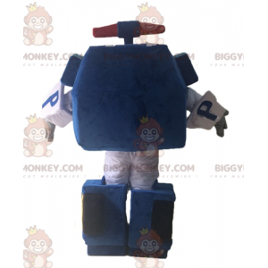 Στολή μασκότ Transformers BIGGYMONKEY™. Μπλε στολή μασκότ