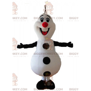 Kostým maskota BIGGYMONKEY™ Olaf Snowman z Frozen –