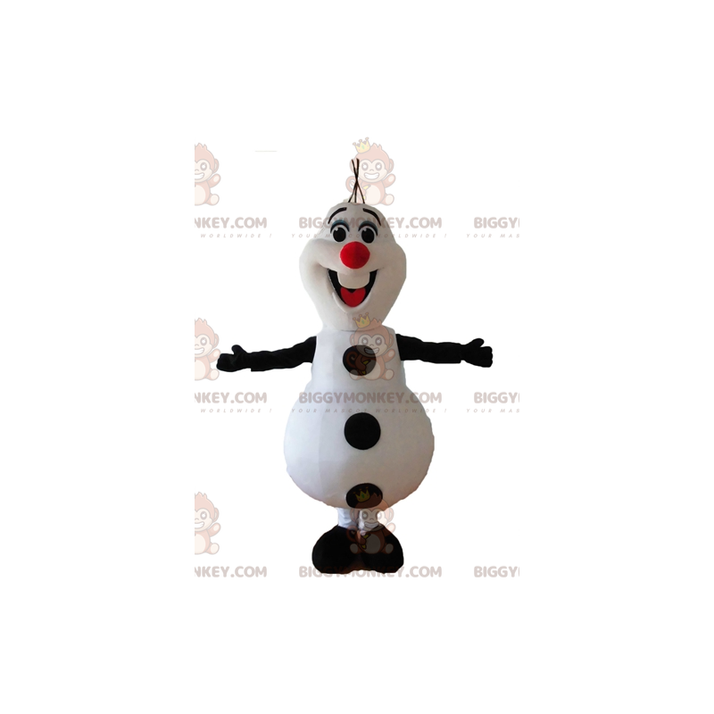 BIGGYMONKEY™ Olaf Snowman-maskotkostume fra Frozen -