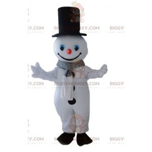 Costume de mascotte BIGGYMONKEY™ de bonhomme de neige géant.