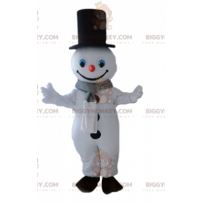 Costume de mascotte BIGGYMONKEY™ de bonhomme de neige géant.